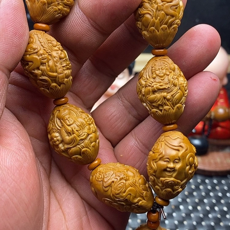 【闪购商品】橄榄核手串佛光普照