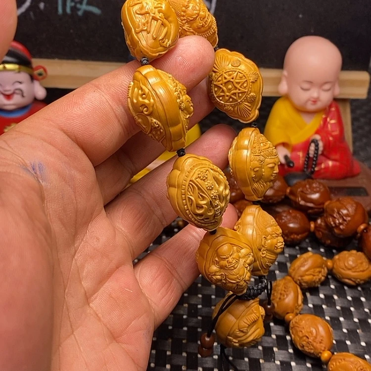 【闪购商品】橄榄核手串佛之怒