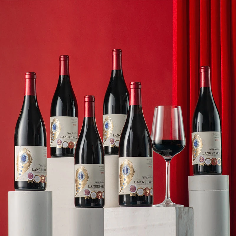 LANGEDARK金尾鸢干红葡萄酒14度750ml*6瓶果香浓郁红酒