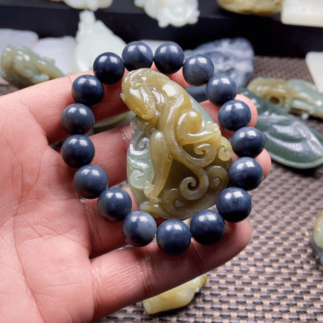 【闪购商品】和田玉挂件未镶嵌清****狼