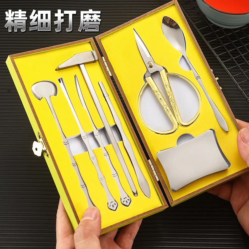 蟹八件套装礼盒吃螃蟹剥蟹大闸蟹专用工具拆蟹神器吃蟹工具家用