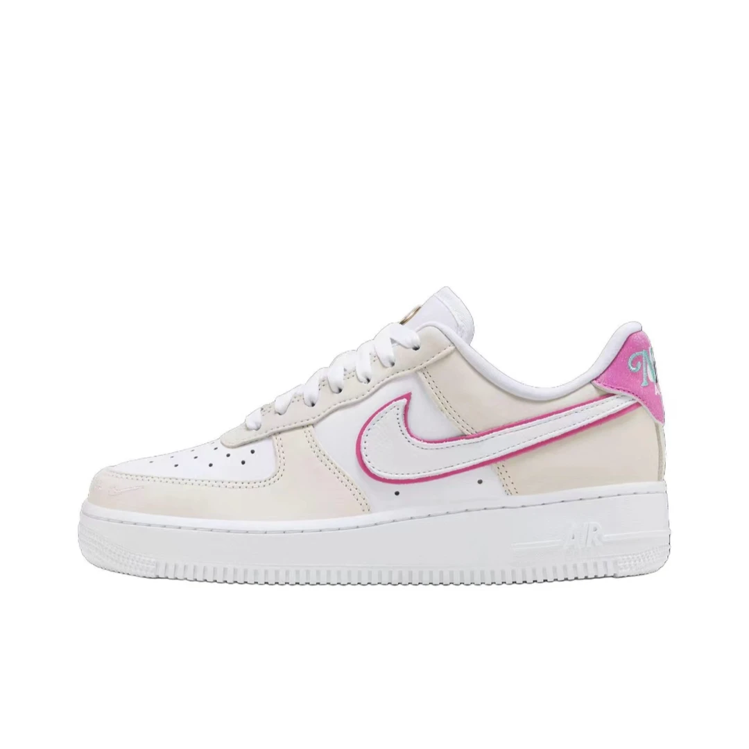 无货Nike Air Force 舒适百搭板鞋白棕粉女款HM3694011