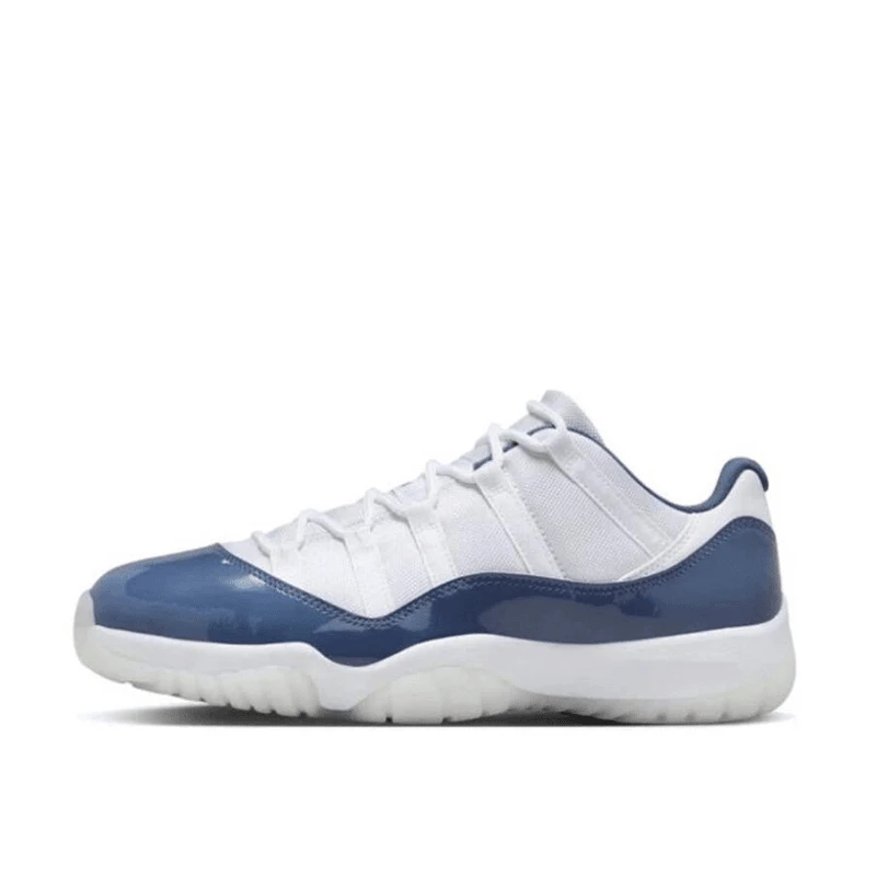 无货】Air Jordan 11 Low AJ11 白蓝 低帮复古篮球鞋 FV5104104