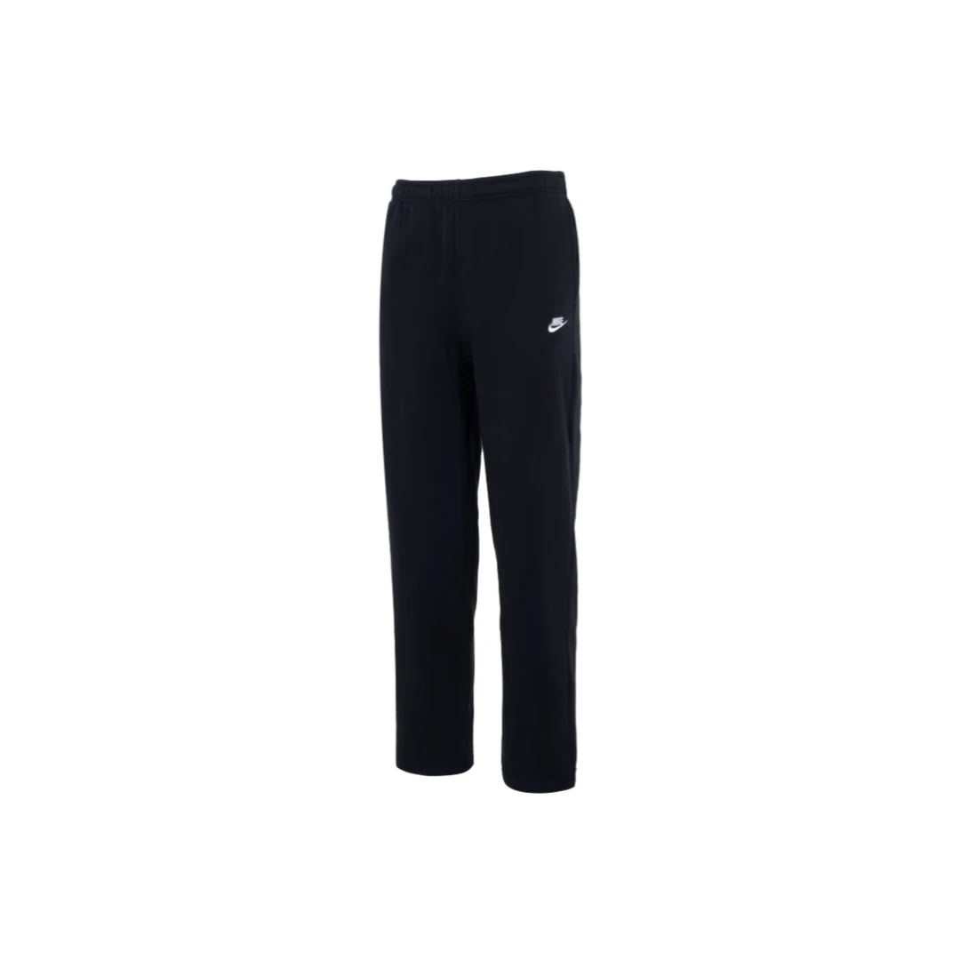 whNike 纯色训练舒适透气针织运动裤 男款 黑色FZ0810010