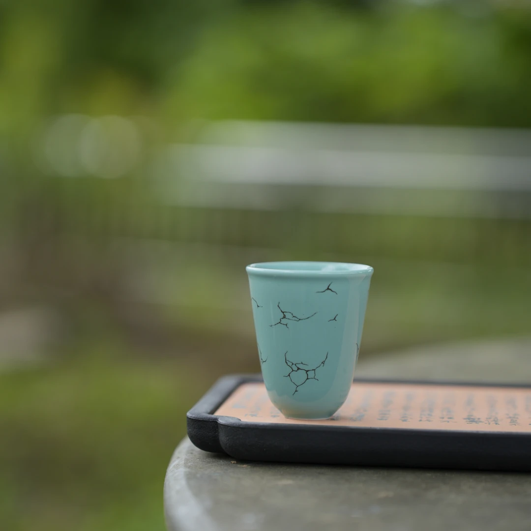 【西泠墨香上新】松石釉茗杯HX0378