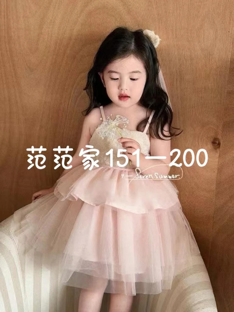 2024夏季新款女童连衣裙（上选编码下选尺码）
