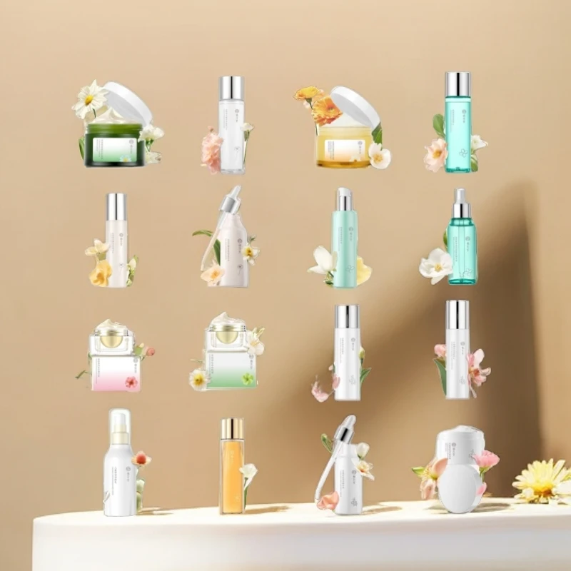 轻素栖花里水乳精华液面霜护肤补水保湿紧致淡纹舒缓修护提亮肤色