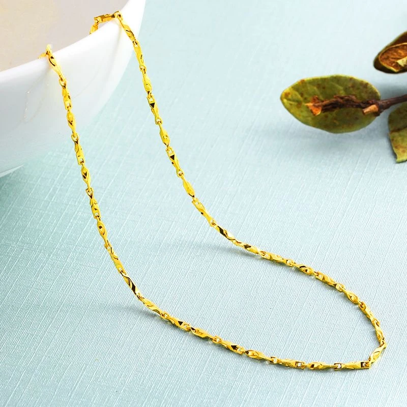 合金项链 元宝链45mm时尚百搭素链