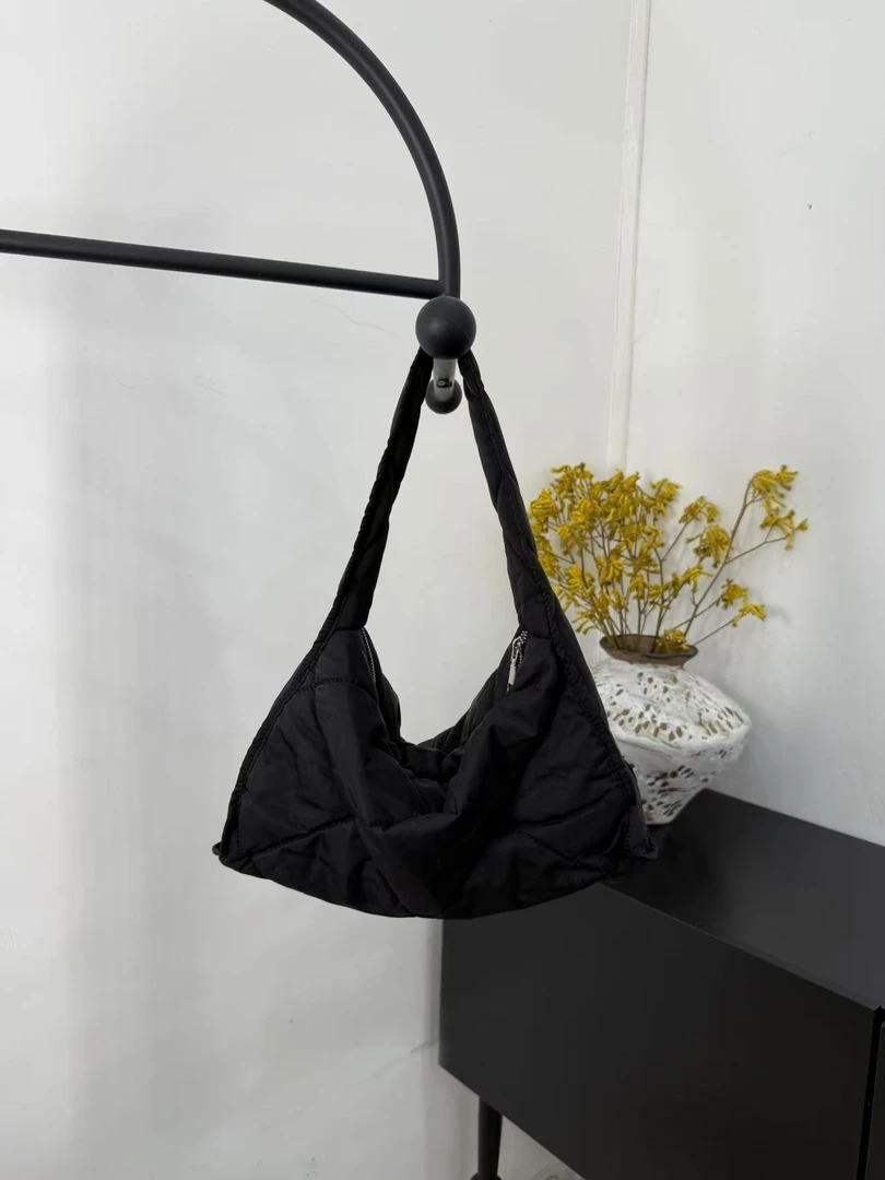 【慕懿时袋】菱格纹绗缝单肩时尚休闲轻便手提包新款腋下包748