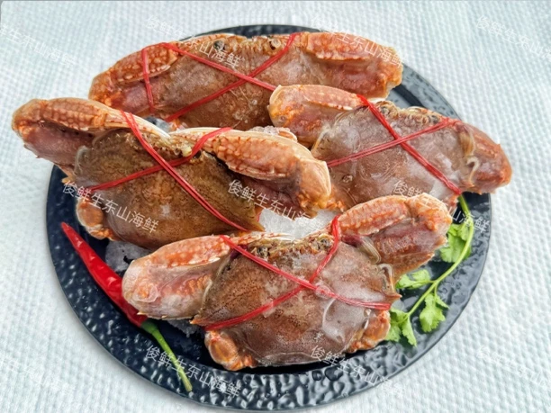 东山扁蟹肉蟹鲜冻750克一斤半