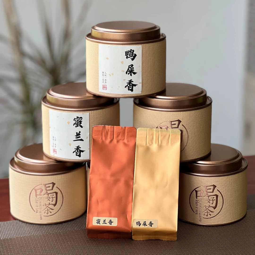 潮州凤凰单枞茶乌岽鸭屎香 大庵蜜兰香 传统炭焙工艺千元级品鉴装