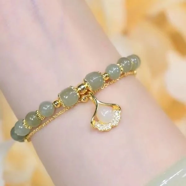 杏好有你手链金枝玉叶双链七夕情人节三生有幸送女友老婆轻奢高级