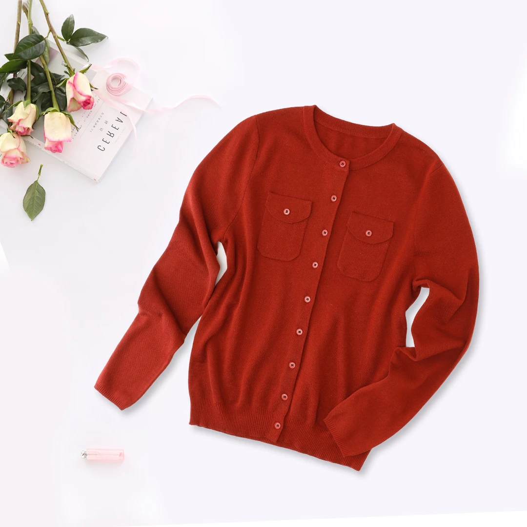 品牌新款百搭显瘦休闲圆领长袖上衣431391