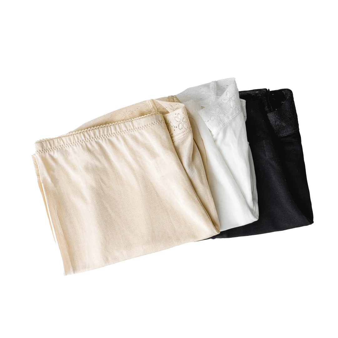 品牌新款纯色桑蚕丝打底裤41461