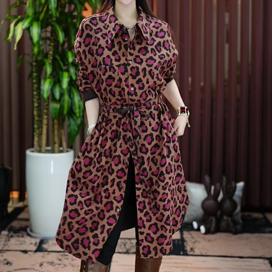 【禧禧家定制】小红唇香云纱衬衣裙J24263-4