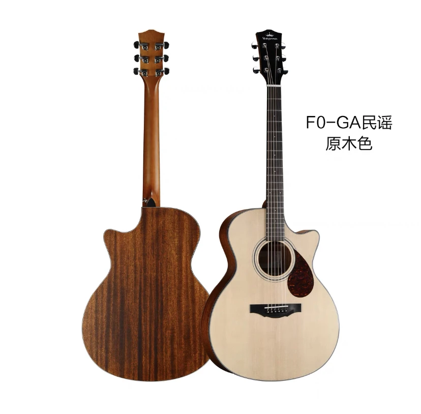卡普马 F0 云杉桃花心木单板 41 寸 GA 桶吉他木吉他入门吉他
