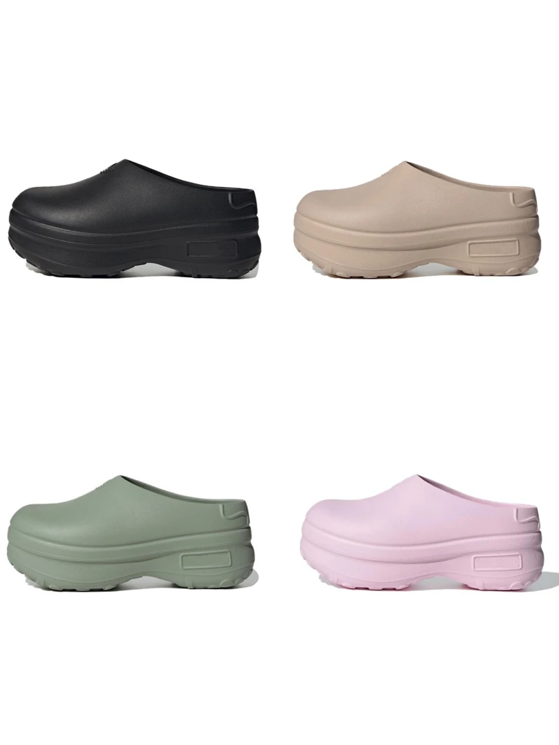 【正确D家logo】EVA春夏厚底包头厨师鞋防滑耐磨女增高微瑕休闲半拖