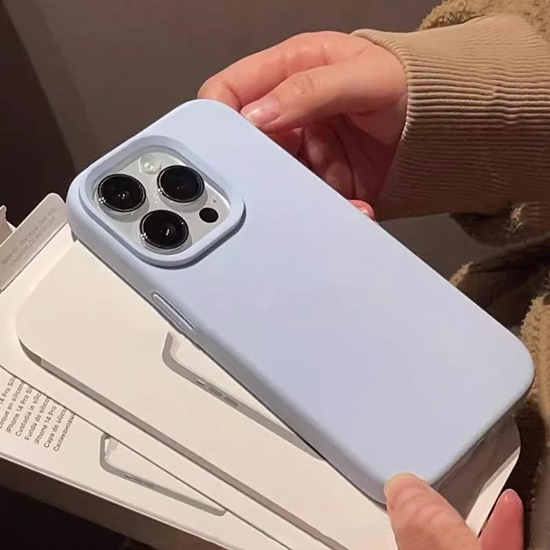 纯色液态硅胶适用oppoReno10/9/8pro+壳7/6简约5软糯4/3不掉色Fin