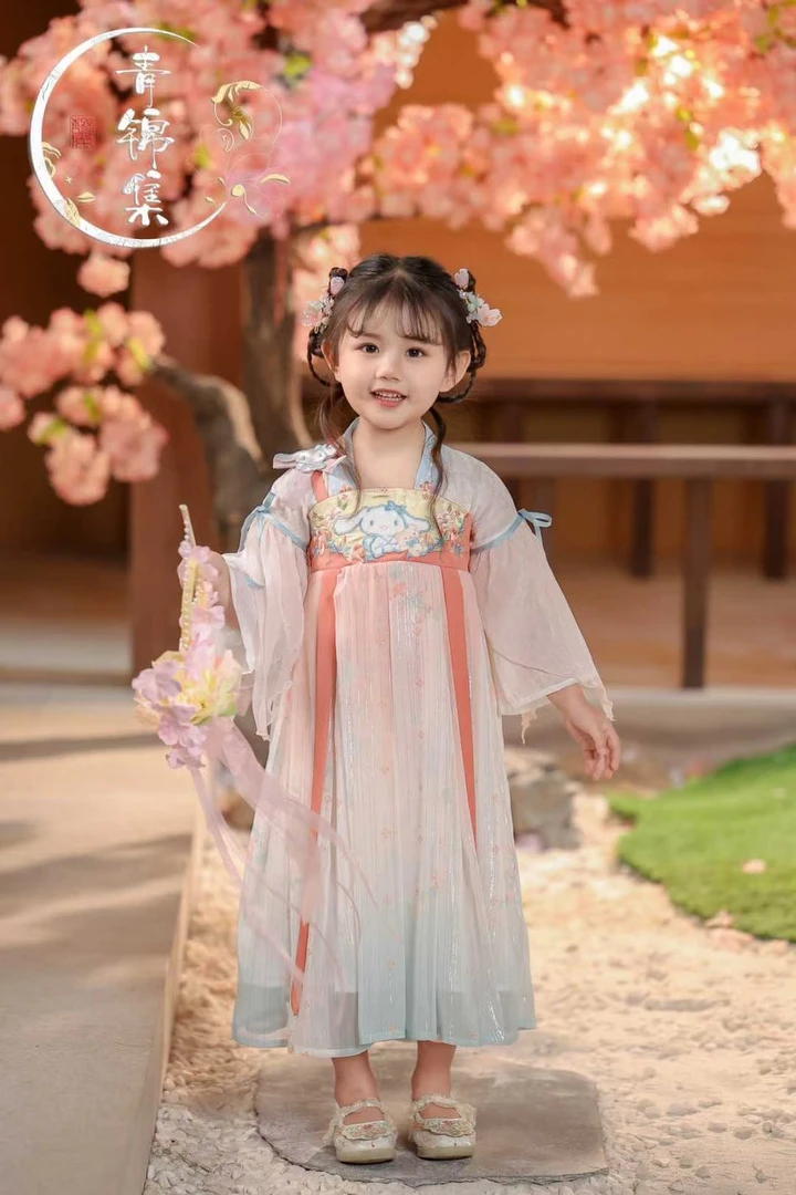 汉服女童夏季短袖