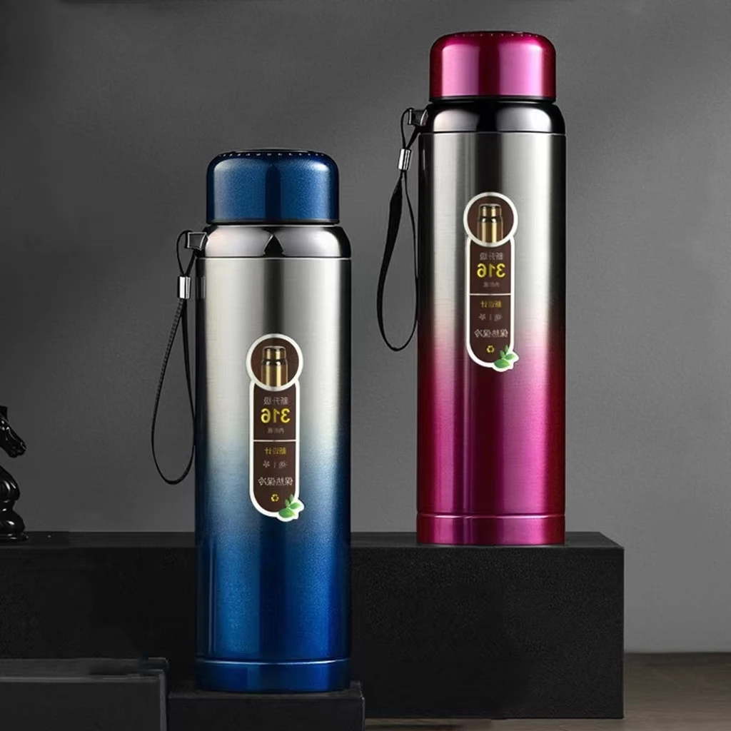 【宠粉福利】316不锈钢大容量保温杯泡茶便携家用商务水杯800ml