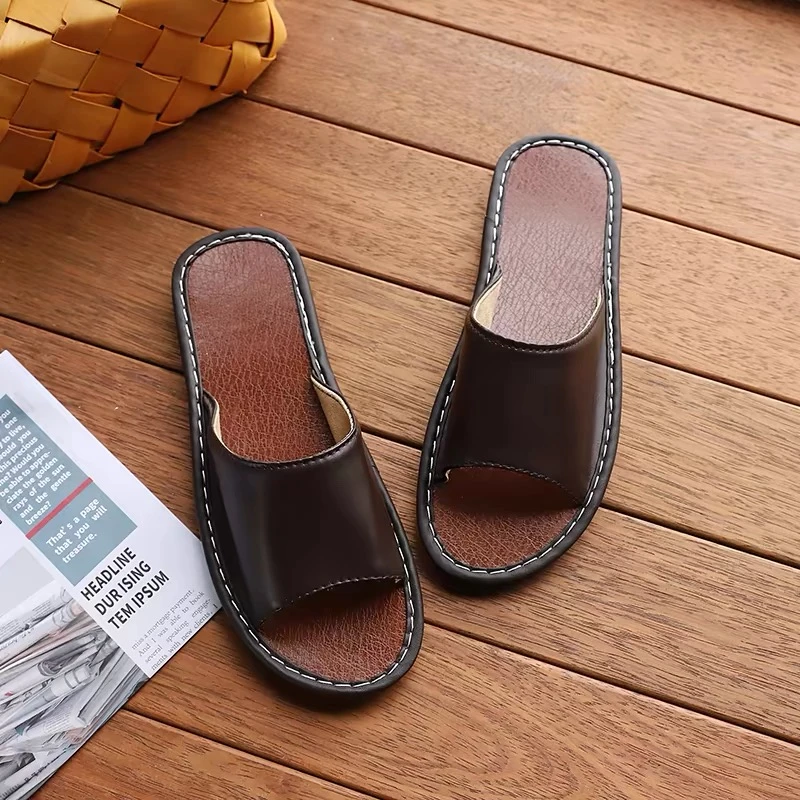 2024男士夏季新款时尚【皮拖鞋单】纯牛皮拖鞋