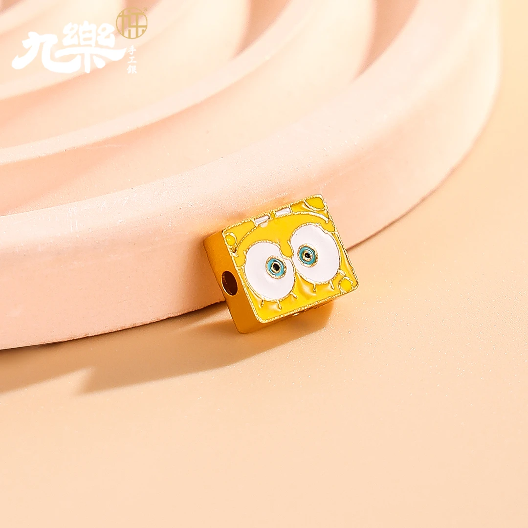 吊坠925银 微笑动漫宝宝头吊坠