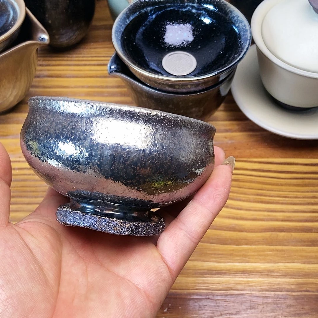 茶盏微瑕建窑建盏茶器