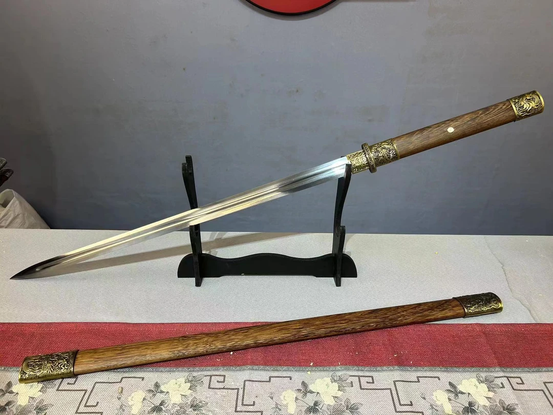 盘龙唐横刀-金-未开刃