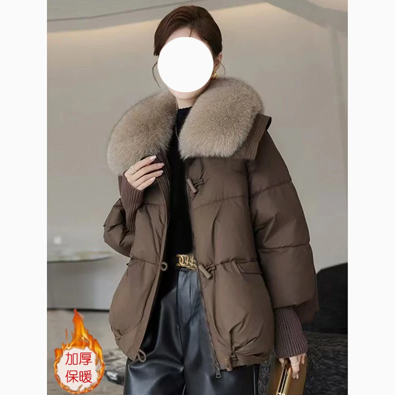 高级感超好看棉服女装2025冬季新款保暖加厚洋气爆款棉衣棉袄外套