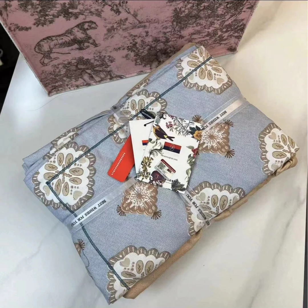 【MS】新款亲肤棉双层纱四件套--洛卡