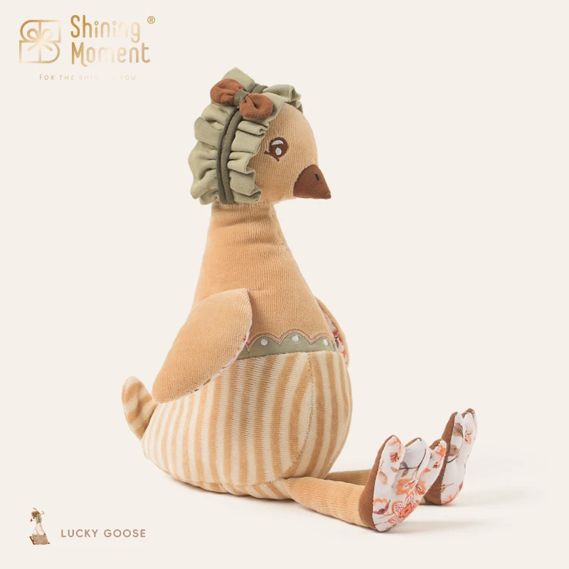 ShiningMoment婴儿婴幼儿安抚玩具小鹅宝宝玩具可爱陪伴玩具