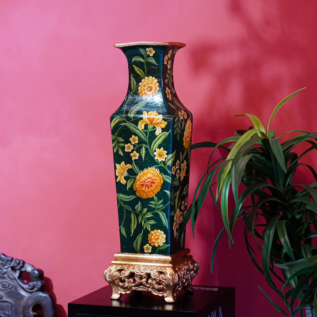 【BENNY本尼家】YS07手绘装饰陶瓷花瓶家用插花个性花瓶艺术品摆件