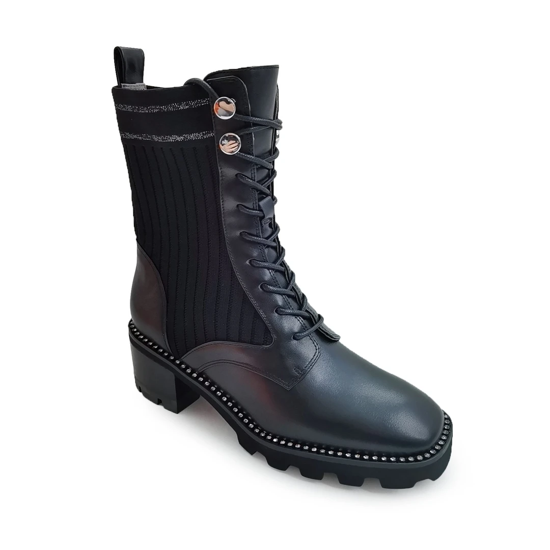 正常尺码 时装女靴 短靴  KA10712-52 黑色