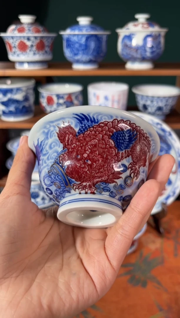 【闪购商品】杯永明尚玩貔貅压手杯