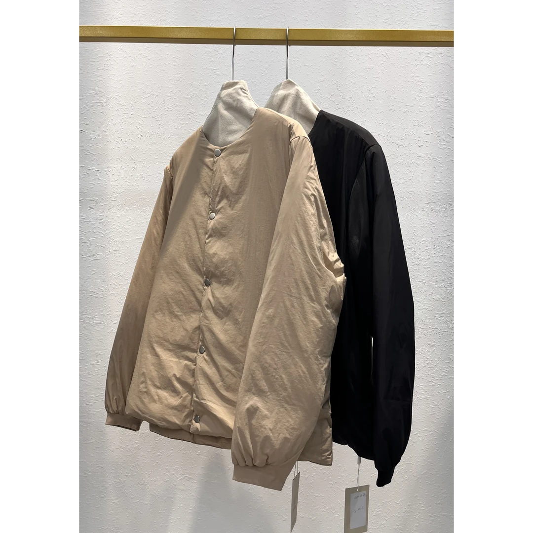 双面穿圆领保暖鹅绒外套 GM24373