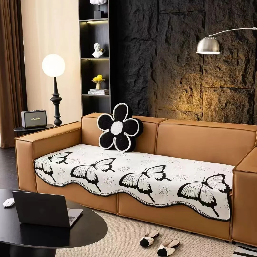 【萌宠】沙发垫四季百搭沙发毯沙发坐垫防滑高级感防猫爪家用沙发垫