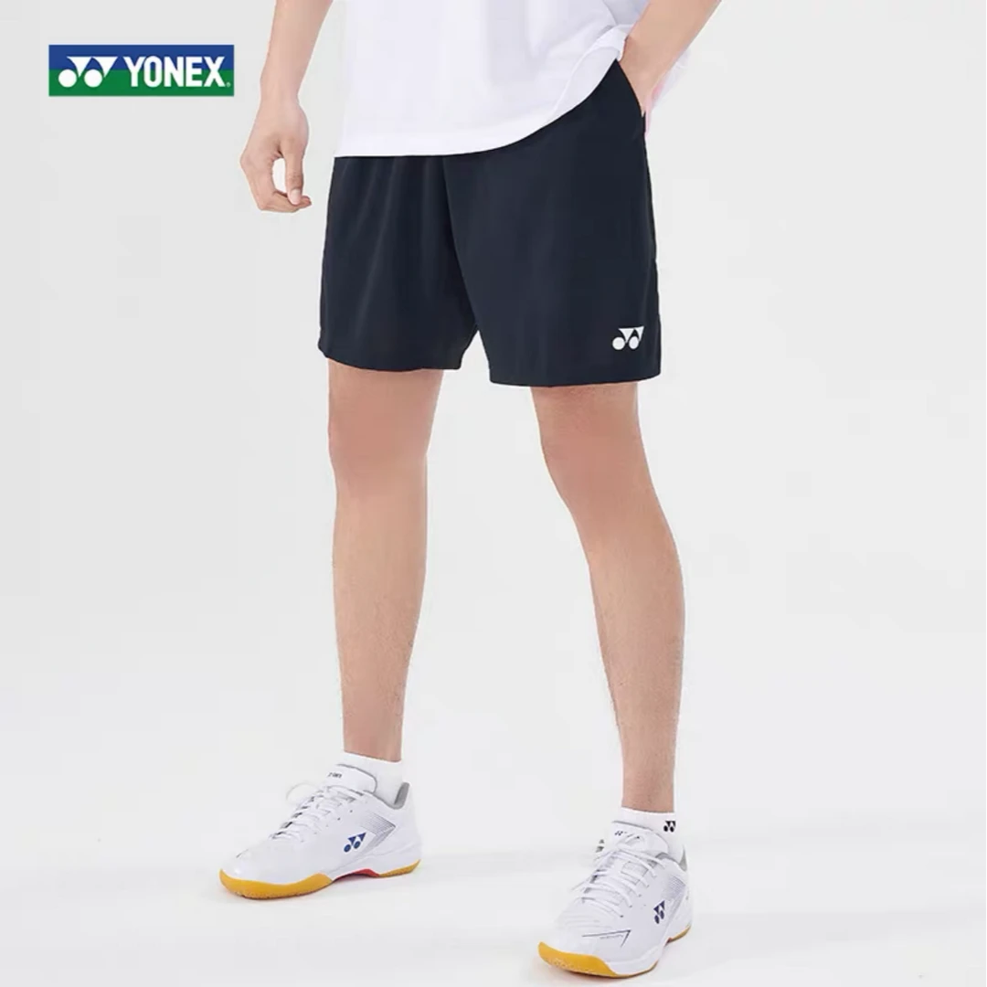 YONEX/尤尼克斯新款YY羽毛球服男士运动短裤速干120034BCR