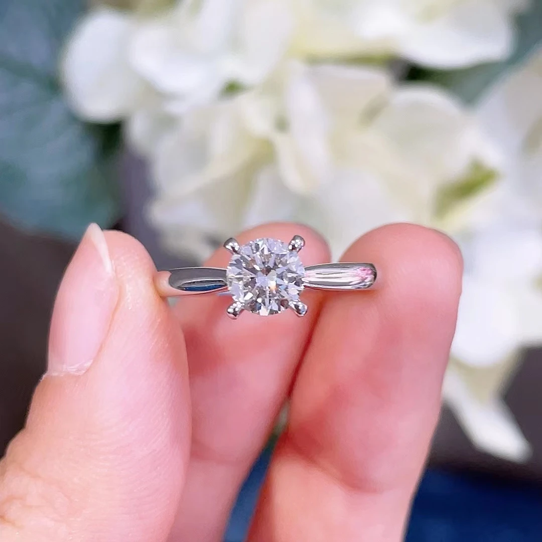 特价 70分钻石戒指 IJ色SI