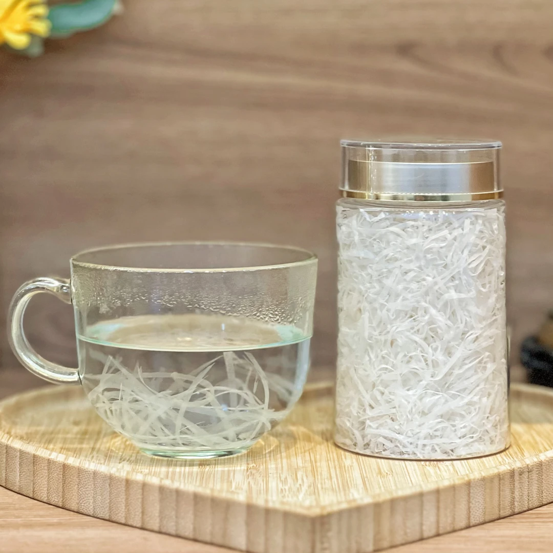 【粉丝专享】手工刨丝小羊丝/羊角丝15g/瓶加冬瓜糖、麦冬煮水喝食用