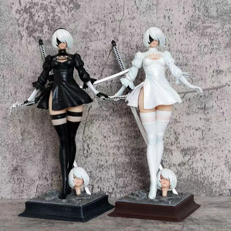 【潮玩杂货铺】机械纪元尼尔2b  机械生命体动漫美少女手办模型摆件
