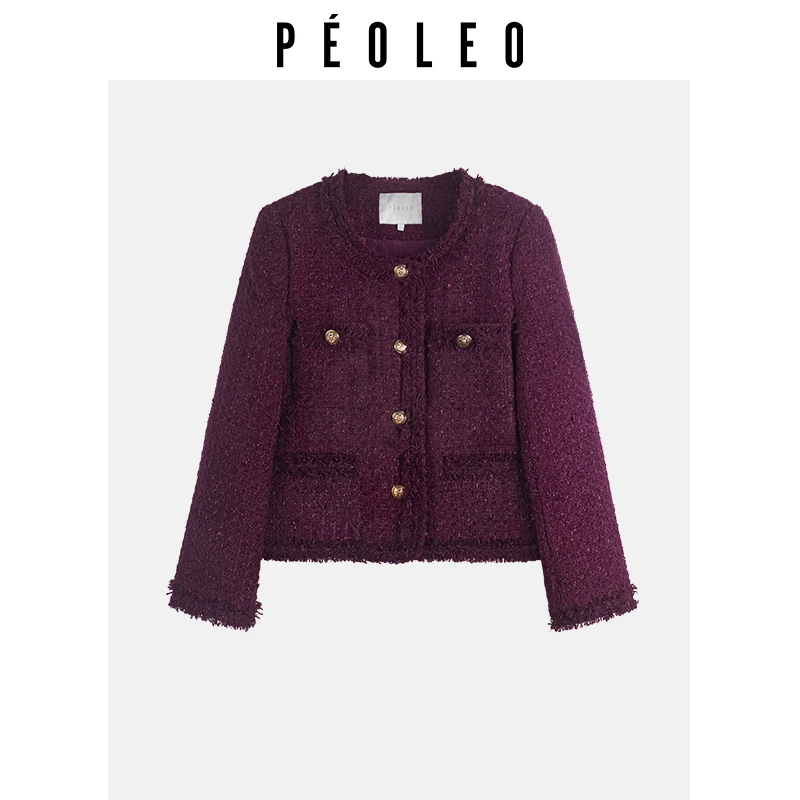 飘蕾2024冬季新款气质时尚休闲小香风外套女DK0102035