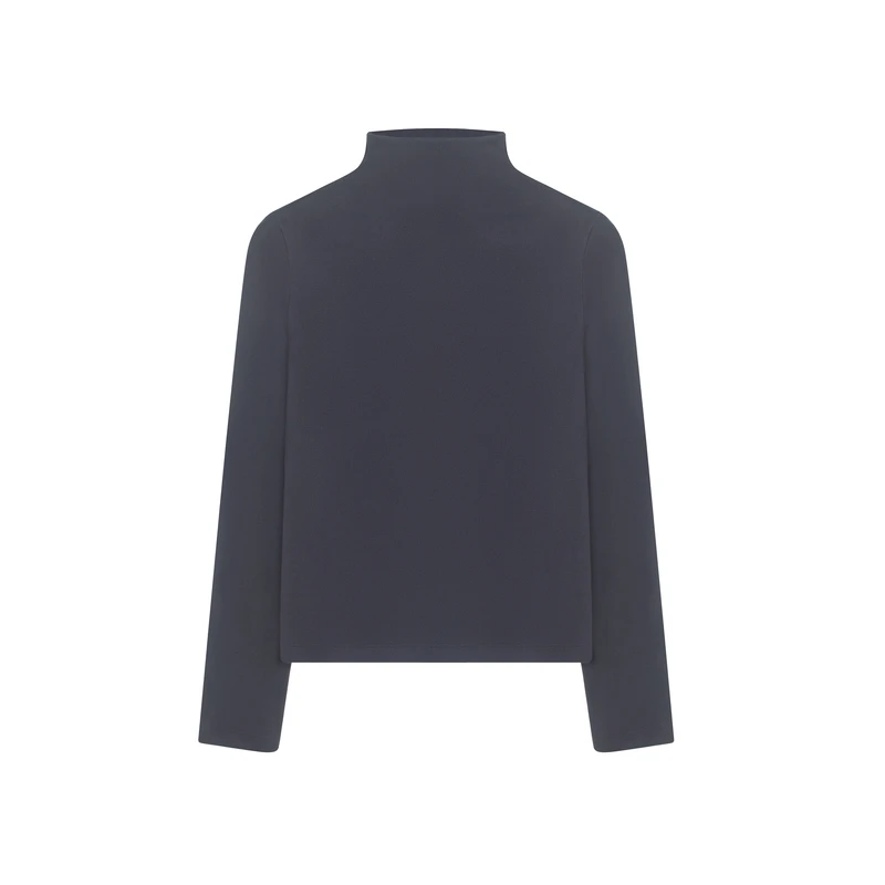 飘蕾2024冬季新款时尚百搭保暖多色高领德绒打底衫DK0110039