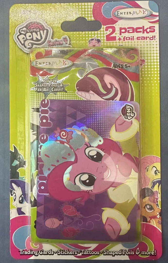 小马宝莉 美版 第四弹歌词卡挂包 卡牌 (直播间待拆)