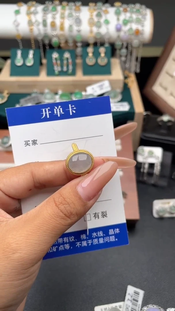 【闪购商品】翡翠戒指银S925镶嵌11111