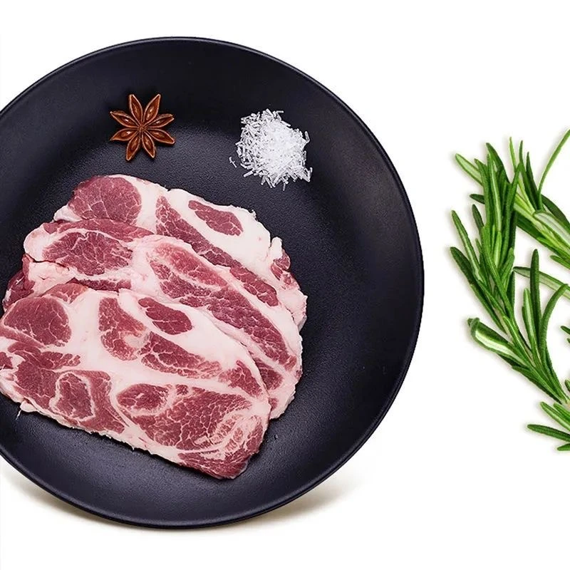 【顺丰包邮】黑土猪梅花肉梅肉猪颈肉雪花肉农家猪肉冷冻1-5斤
