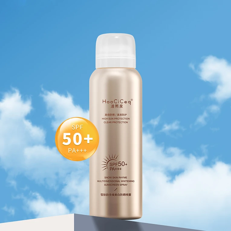 活熙泉雪肤韵多维防晒喷雾SPF50+PA+++防紫外线冰感防护喷雾