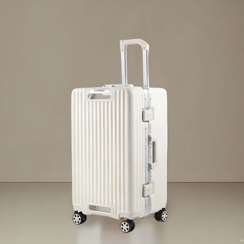 高颜值行李箱新款三七开旅行箱结实耐用26寸大容量拉杆箱密码皮箱