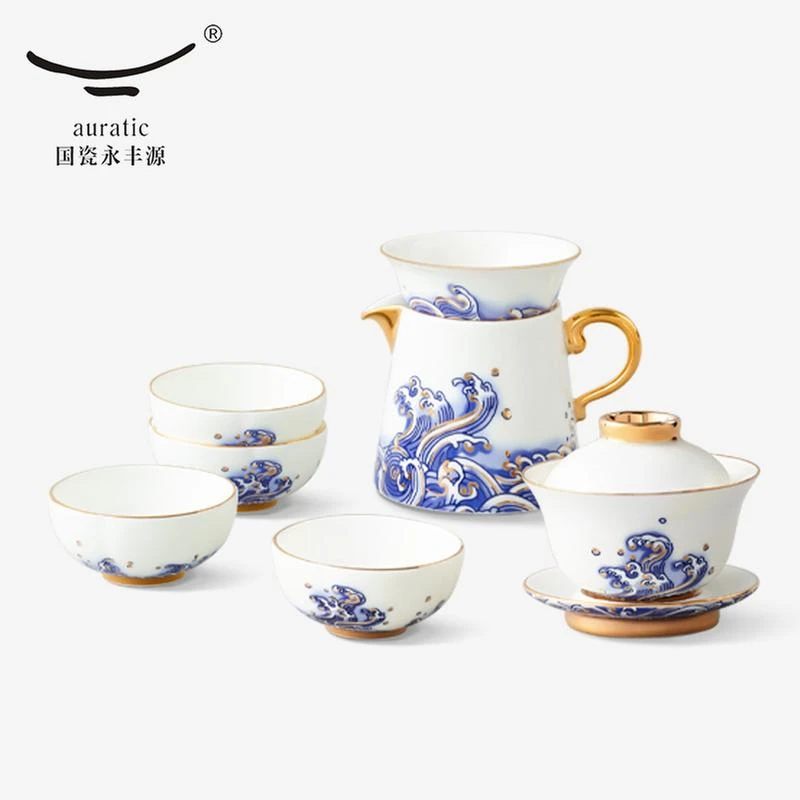 先生瓷-海上明珠9头茶具（4人位）