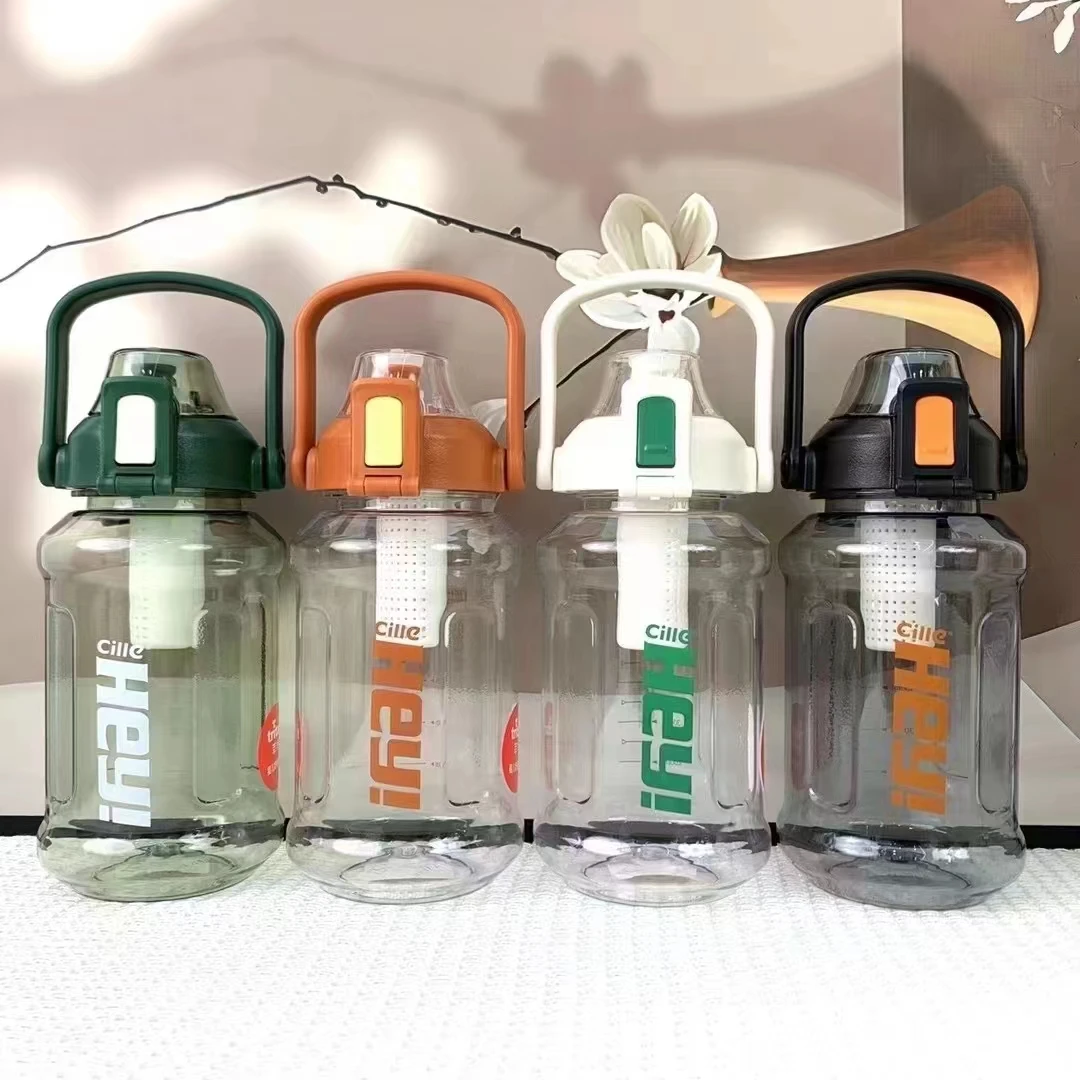 超大容量网红户外健身水壶水杯