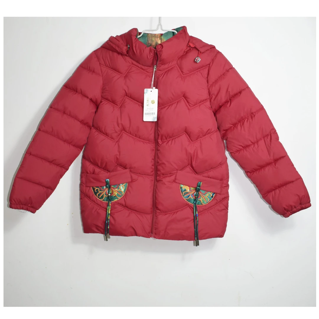 冬季保暖连帽中长款秋冬时尚休闲冬款